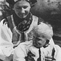 Ruthenian Peasants dressedup for Church