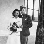 Dori and Willi Kremen 1941.Willi was killed in the Holocaust